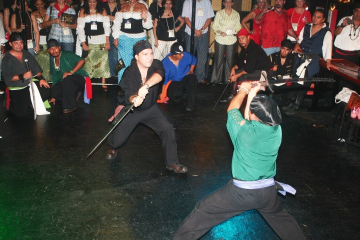 a group of people posing for the camera