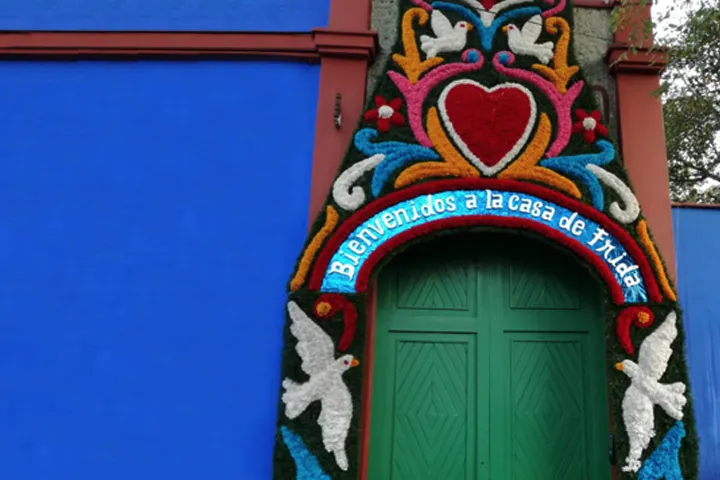 a sign on the side of a building