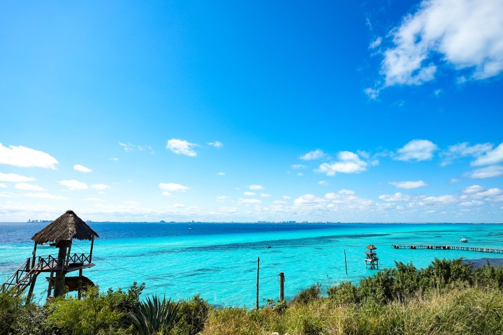 a large body of water