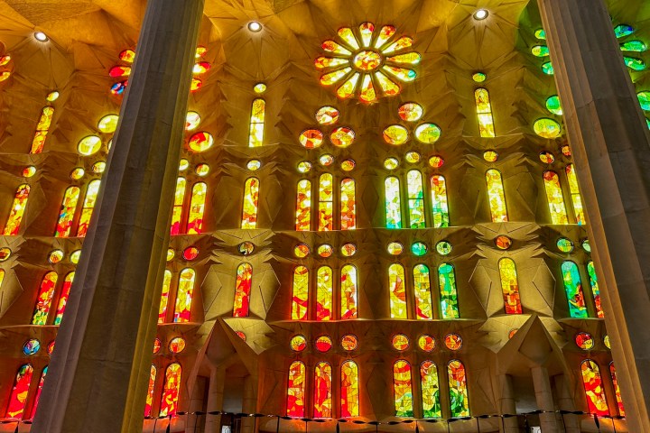 Sagrada Familia Interior on a Tour