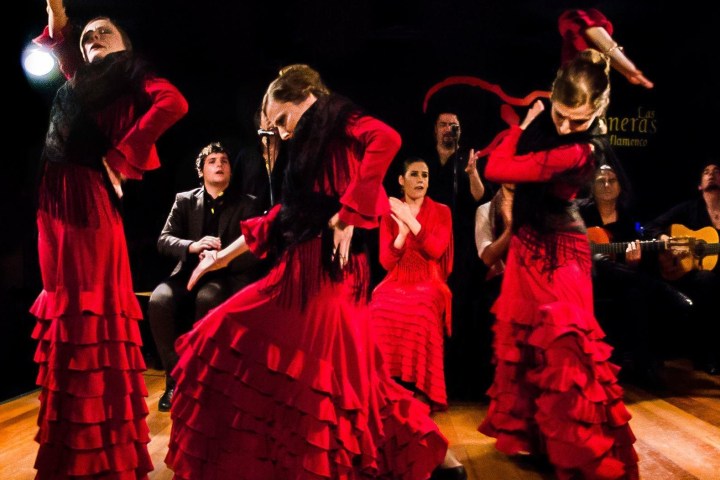 a group of people wearing costumes