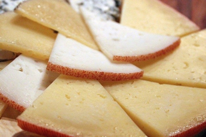 a piece of bread on a plate