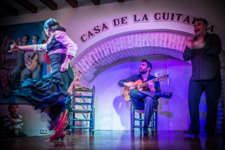a group of people standing on a stage
