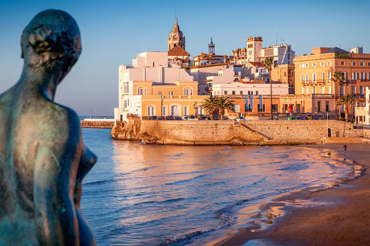 a dog on a boat in the water