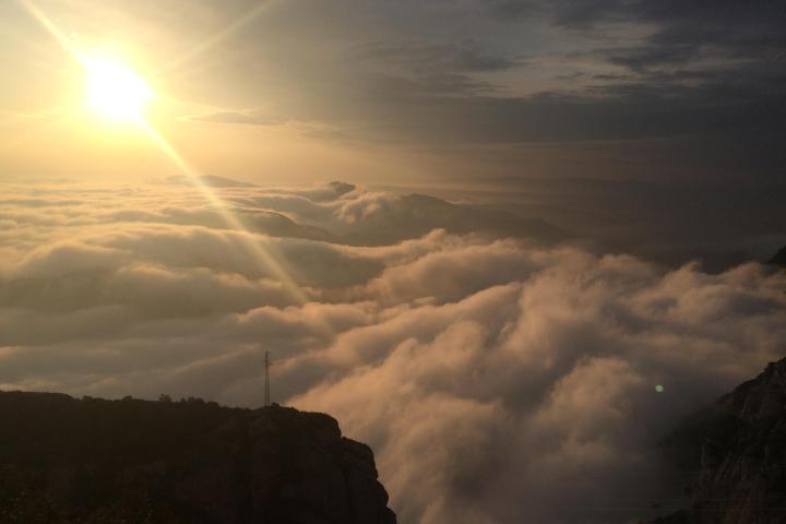 a group of clouds in the sky