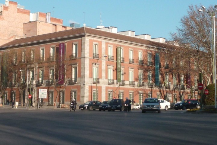 a close up of a busy city street