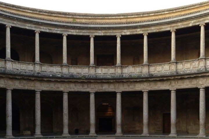 a large stone building