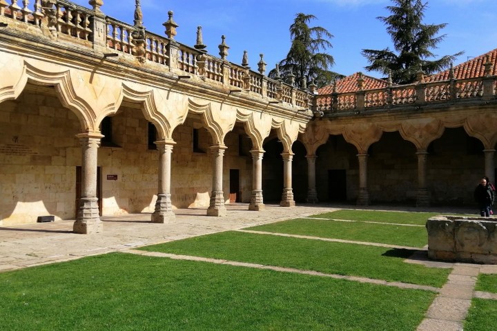 a large stone building