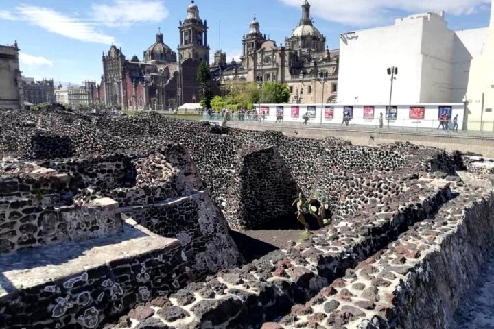 a castle on top of a building