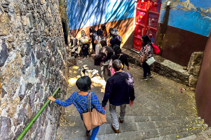 a group of people wearing costumes