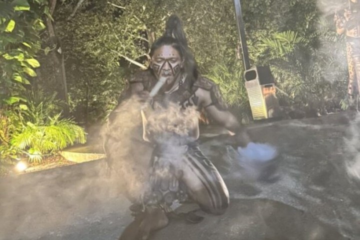 a statue of a person