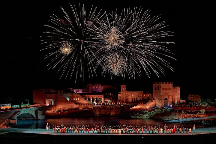 fireworks in the sky