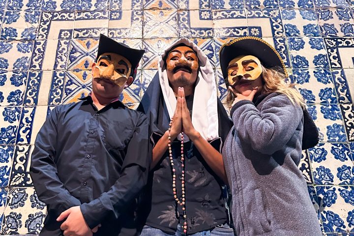 a man talking on a cell phone