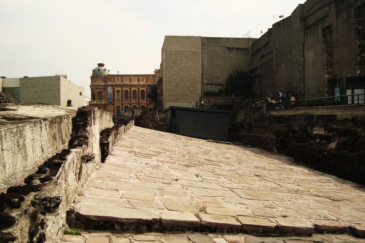 an old stone building