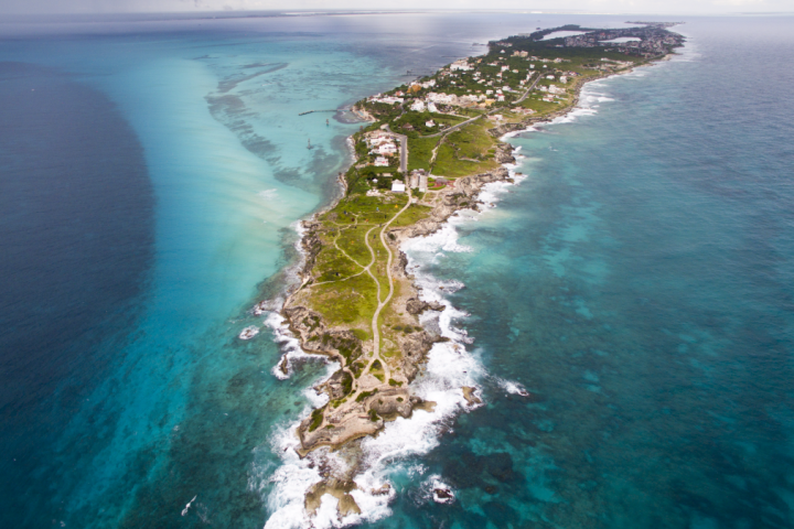 a large body of water