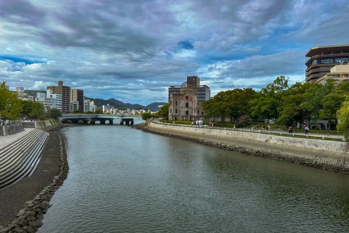 a bridge over a body of water
