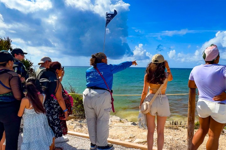 a group of people posing for the camera