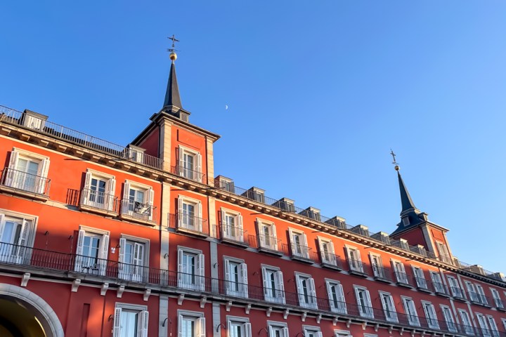a large brick building with a clock tower